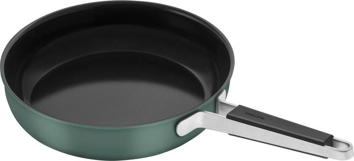 Actual product image Zwilling Pure frying pan 28cm green (28 cm, Frying pan, Stainless steel)