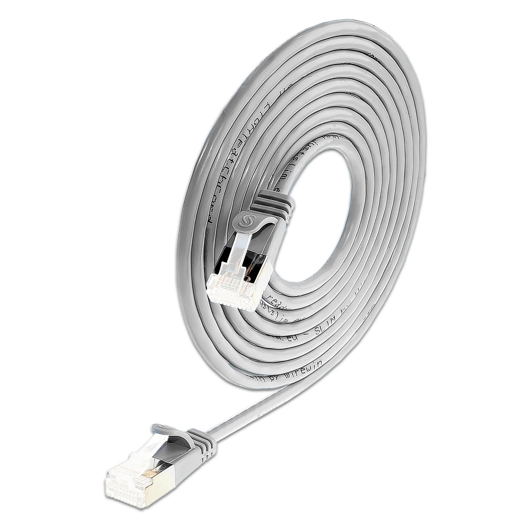 Lightwin Netwerkkabel (U/FTP, CAT6a, 0.50 m), Netwerkkabel