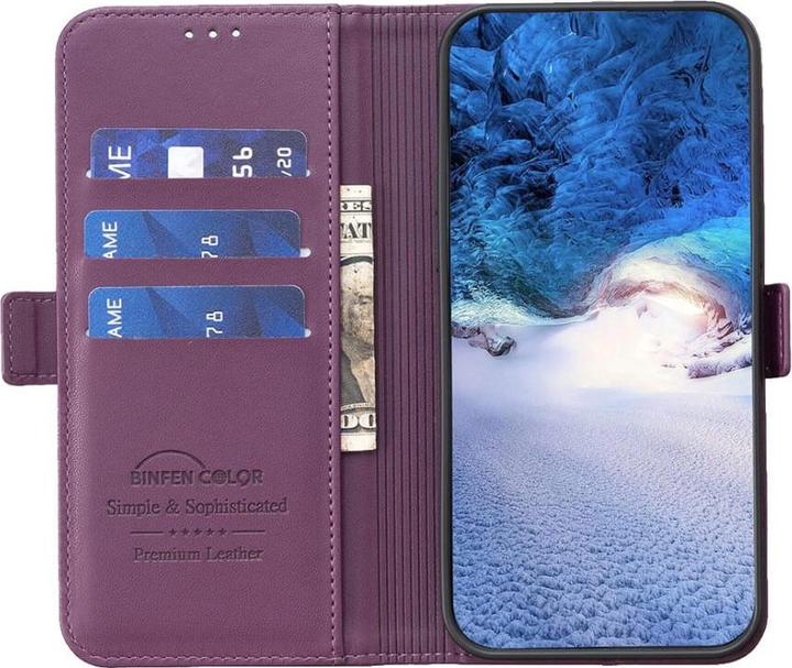 Immagine prodotto Binfen Color Galaxy A15 - BINFEN Custodia Flip cover viola (Samsung Galaxy A15)