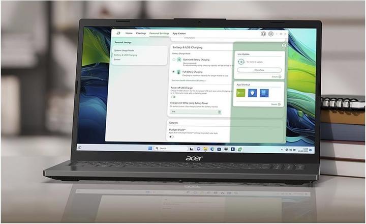 Actual product image Acer Aspire 16 (16", 1000 GB, 16 GB, DE, Intel Core 7 150U)