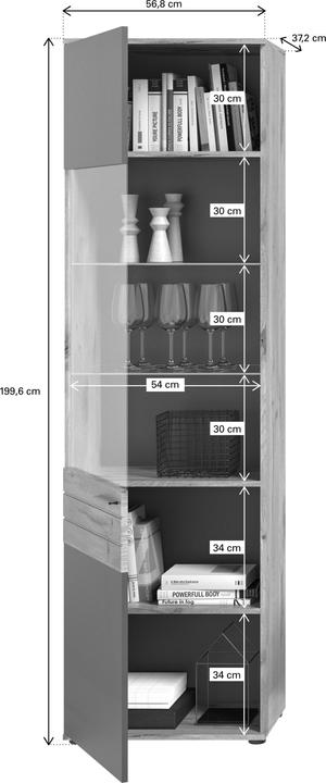 Produktbild Xonox Home Mason (344 x 40 x 200 cm)