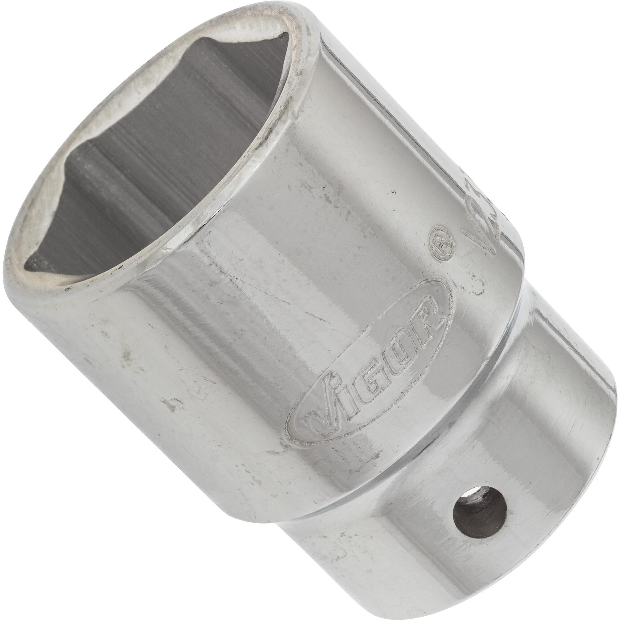 Vigor, Steckschlüssel + Stecknuss, STECKSCHLÜSSEL-EINSATZ 3/4" 32 MM (32 mm)