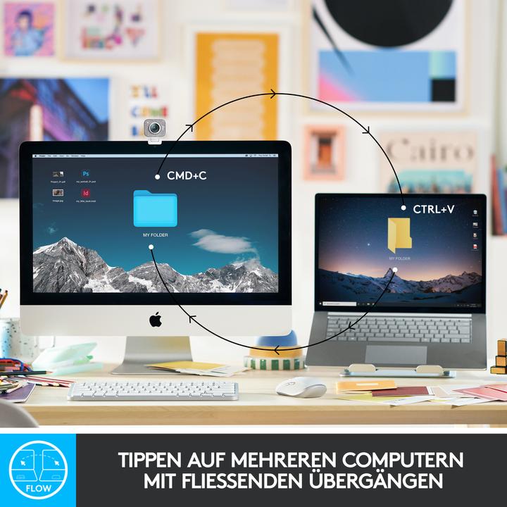 Produktbild Logitech MX Keys Mini (DE, Kabellos)