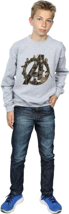 Produktbild Avengers Infinity War Logo Sweatshirt Jungen (140, 146)