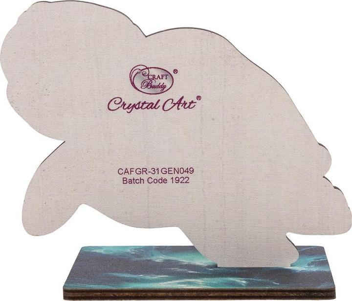 Image du produit Craft Buddy Ozean Schildkröte, Crystal Art Buddy, ca. 11x8cm