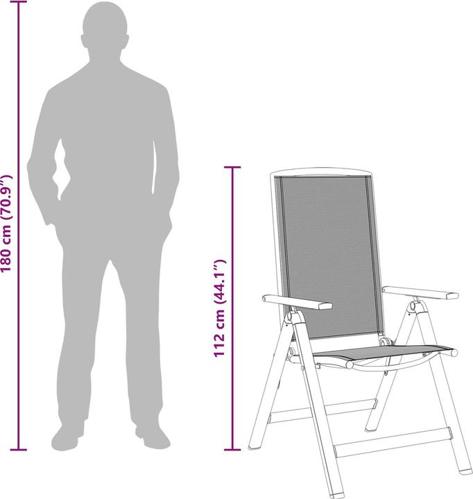 Immagine prodotto vidaXL Klappsessel