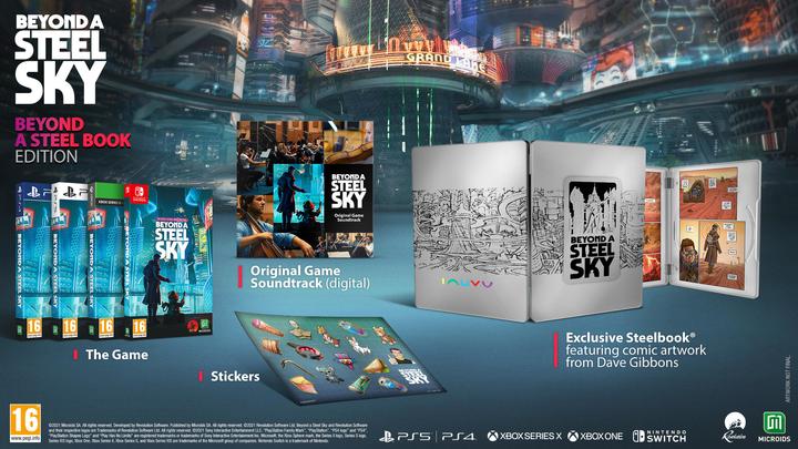 Image du produit Microids Beyond a Steel Sky (Switch, Switch Lite, Switch OLED, FR)