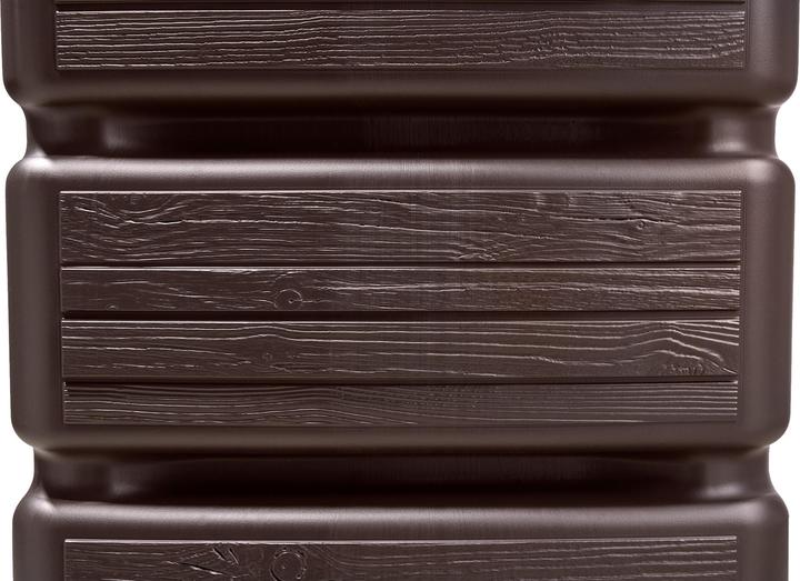 Produktbild 4rain SLIM WOOD DECOR Wandtank 350 Liter darkwood (350 l)