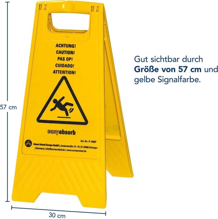 Actual product image Easyabsorb Slip hazard