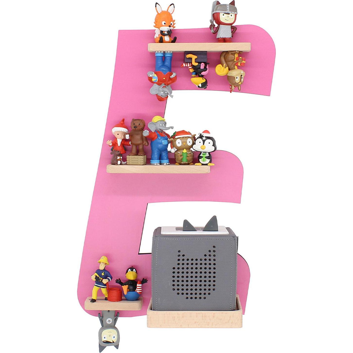 Thumbnail - VCM, Kinderregal, Regal Buchstabe E für Toniebox Tonies
