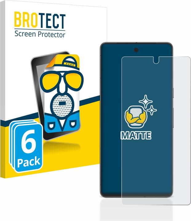 Produktbild BROTECT Entspiegelungs-Schutzfolie Displayschutz Matt (6 Stück, Google Pixel 7)