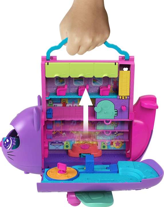 Actual product image Polly Pocket Kitty Plane