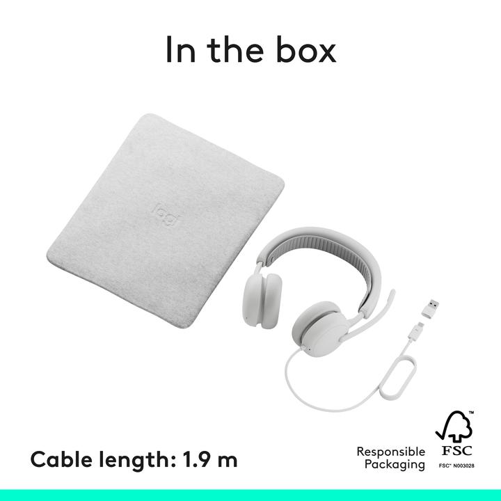 Actual product image Logitech Zone Wired 2 (Microsoft teams)