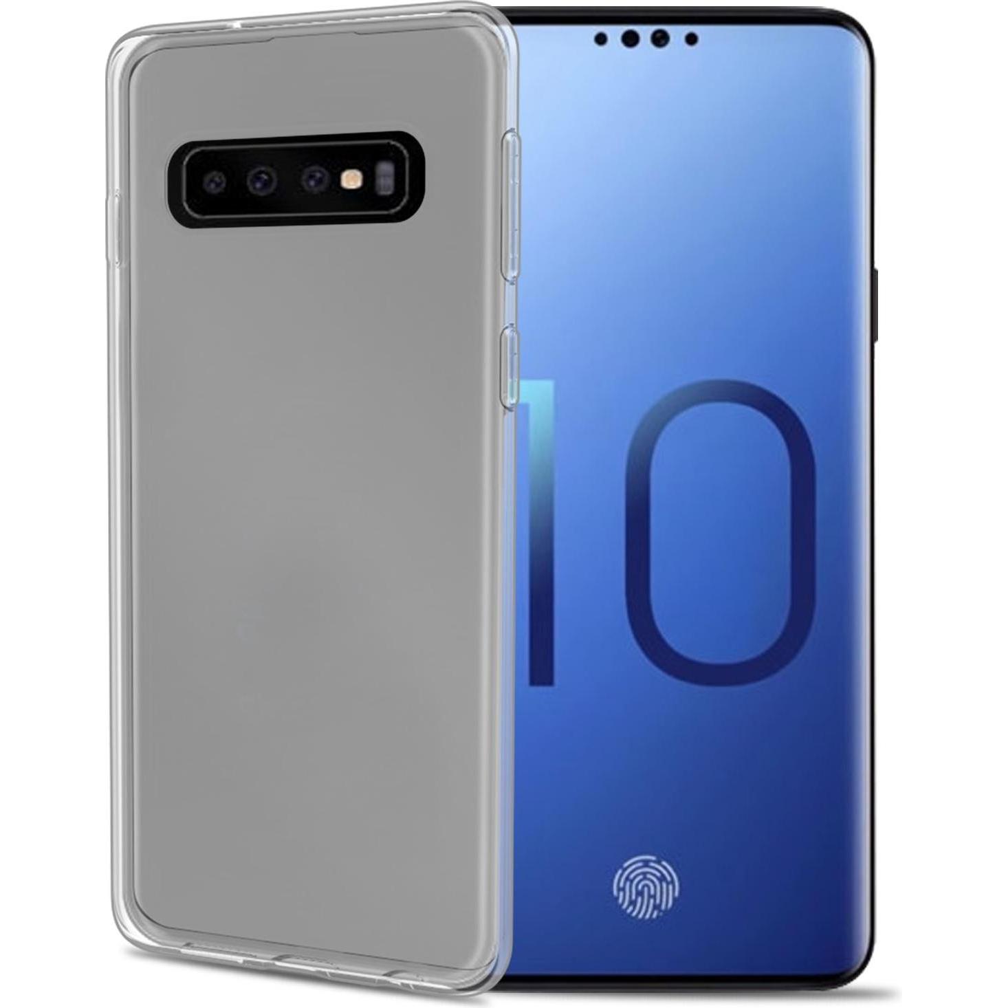 Celly Gelskin (Samsung Galaxy S10+), Smartphone Hülle, Transparent