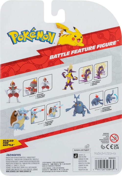 Produktbild Pokémon Battle Feature Figur Riffex 7 cm