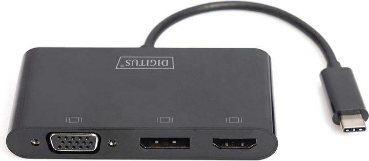 Produktbild Digitus USB Typ-C zu (HDMI, DP, VGA, 8.80 cm)
