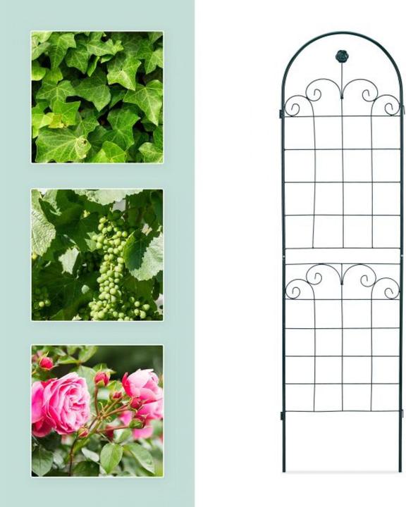 Relaxdays Treillis jardin set de 2 (1.50 cm, 50 cm)