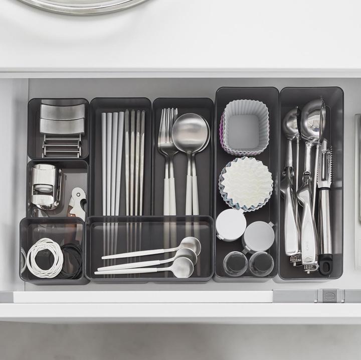 Immagine prodotto Yamazaki Organizzatore impilabile L profondo (set di 2) TOWER (24 cm, 1.38 l, 2x)