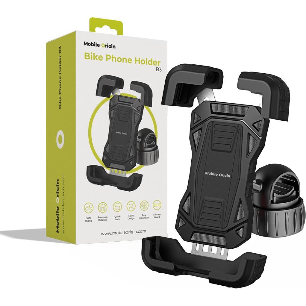 Brodit Bike phone holder B3 black, Supporto per smartphone, Nero