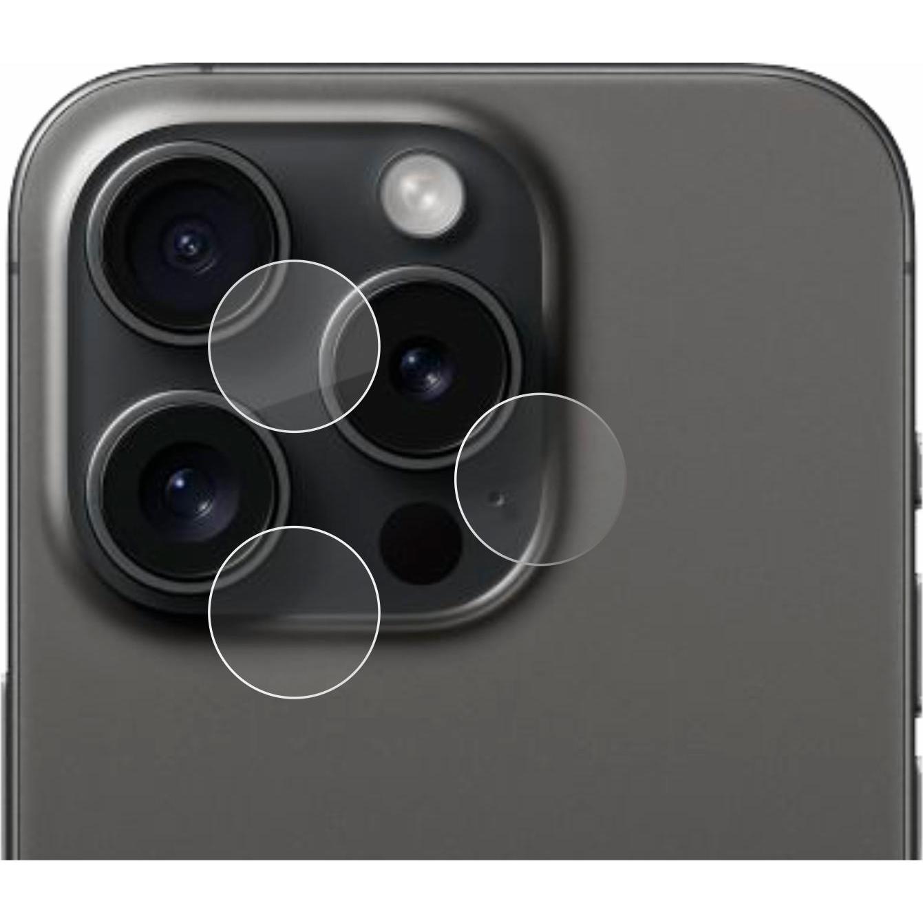 Thumbnail - upscreen Scratch Shield Panzerglasfolie (1 Stück, Apple iPhone 15 Pro), Smartphone Schutzfolie, Transparent