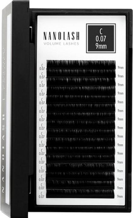 Actual product image Nanolash Volume Lashes False Lashes for Professional Eyelash Extensions Volume Eyelash Extensions 9m (Artificial eyelashes)
