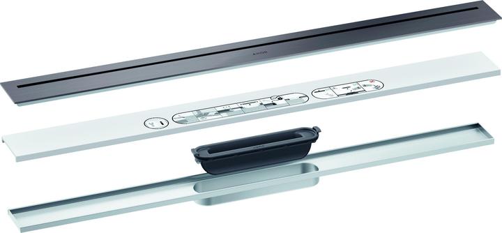 brushed black chrome