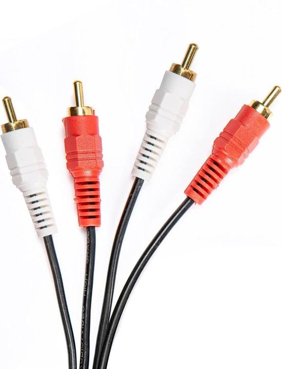 Skytronic Audio-Kabel CX402-3 Cinch - Cinch 2.5 m (2.50 m, Cinch)