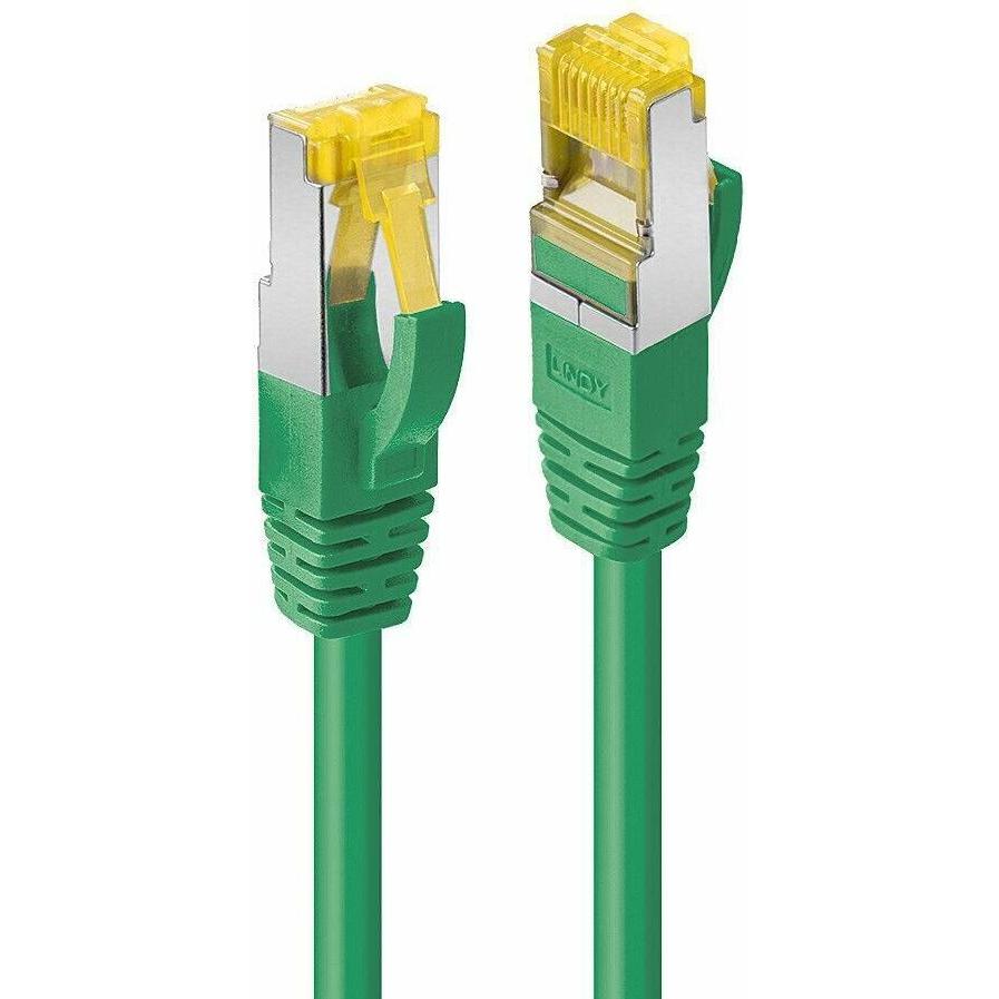 Thumbnail - Lindy 0.5m RJ45 S/FTP LSZH Netzwerkkabel, Grün Cat.6A Stecker,Cat.7 Rohkabel (S/FTP, CAT6a, 0.50 m), Netzwerkkabel
