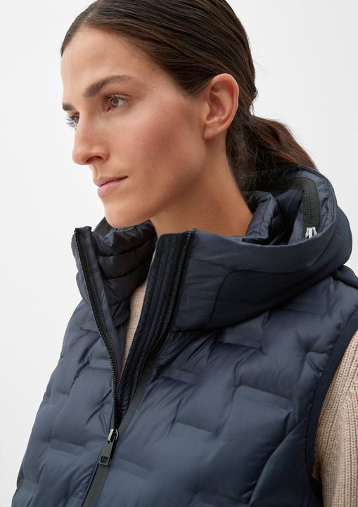 Produktbild s.Oliver Outdoor-Weste Long-Weste mit Steppung (40)