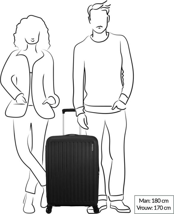 Actual product image American Tourister REJOY SPINNER 68/25 TSA (66 l)