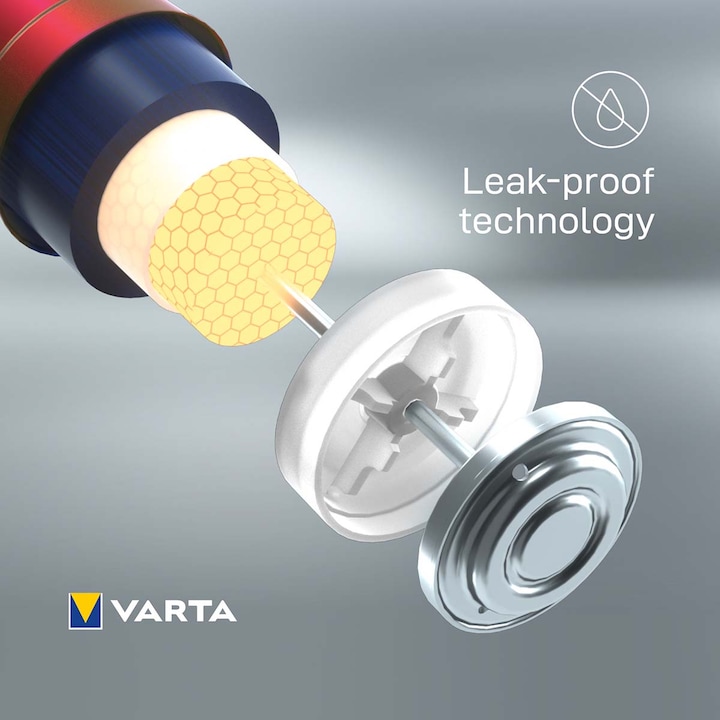 Actual product image Varta Longlife Max Power (1 pcs., 9V Block, 640 mAh)