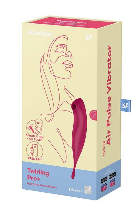 Produktbild Satisfyer Twirling Pro Connect App - Dark Red