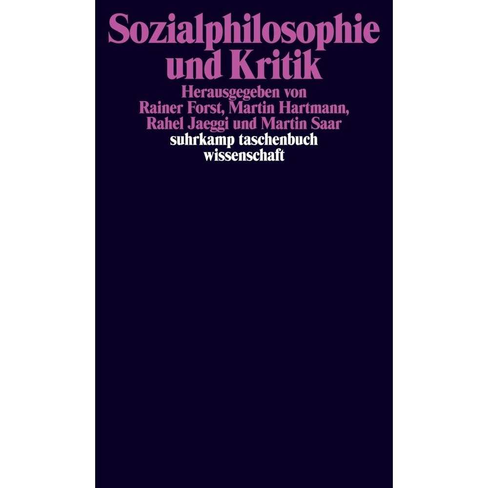 Sozialphilosophie und Kritik, Fachbücher von Rahel, Martin/Jaeggiua, Hartmann
