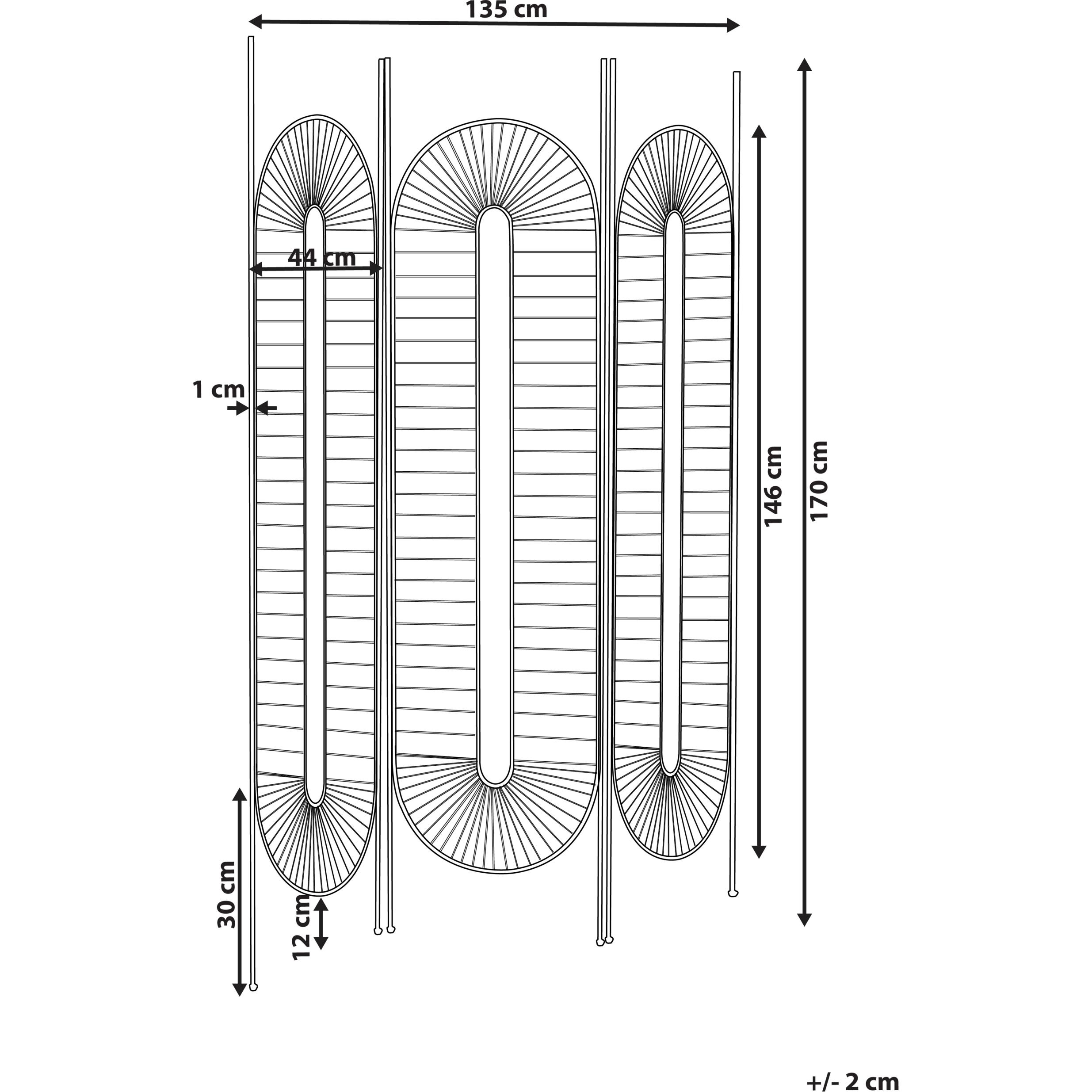 Thumbnail - Beliani, Paravent + Raumteiler, Noale