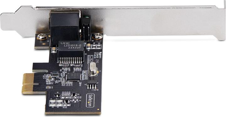 Produktbild StarTech com PR12GI-NETWORK-CARD, Eingebaut, Kabelgebunden, PCI Express, Ethernet, 2500 Mbit/s, Schw (PCI Express 2.0 x2)