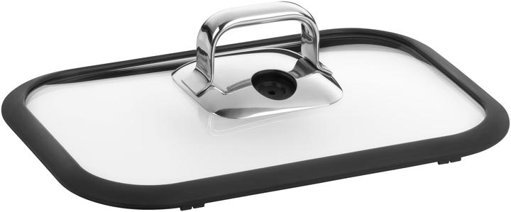 Immagine prodotto WMF Coperchio di vetro con bordo di tenuta (senza termometro) (Materiale sintetico, Metallo, Vetro)