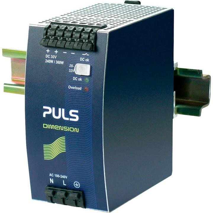 PULS Alimentation électrique pour rail DIN 30 V 8,6 A 240 W 1 x