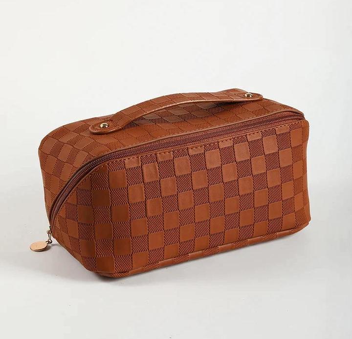 Produktbild Only-Bags.Store Kosmetiktasche PU Makeup Pouch Grosses Fassungsvermögen Luxus Waschbeutel Multifunktionale Reise