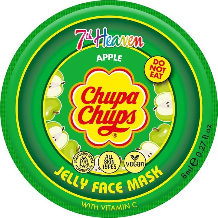 Actual product image 7th Heaven Jelly Mask Chupa Chups Apple 8 ml (8 ml)