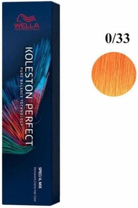 Produktbild Wella Professionals Permanent dye Koleston Perfect 0/33, Intense Gold, 60ml (0, 33 Intensives Gold)