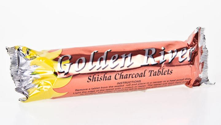 Produktbild Golden River Shishakohle Long Burning ca. 40mm