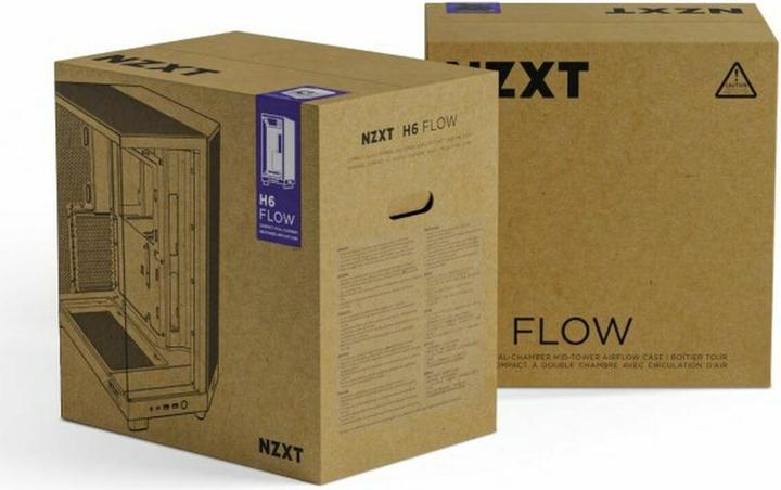 Actual product image NZXT H6 Flow (ATX, Mini-ITX, mATX)