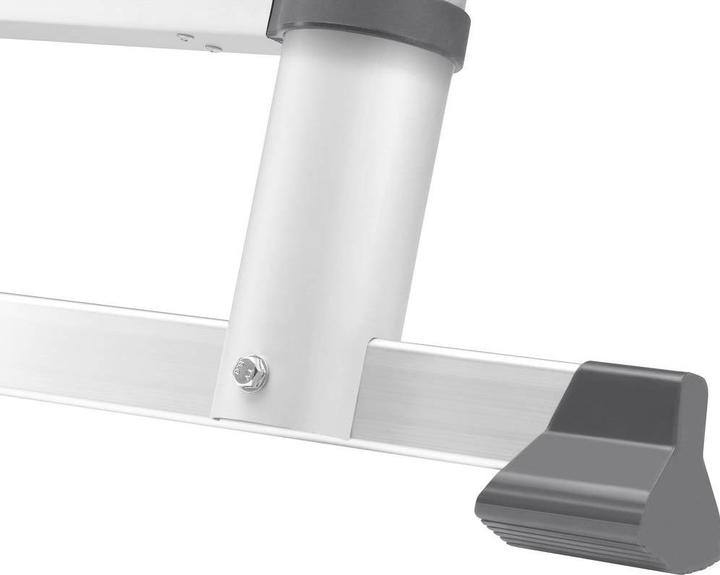 Productafbeelding Hailo FlexLine, aluminium veiligheidstelescopische ladder, 13 sporten (Enkele ladder, 380 cm)