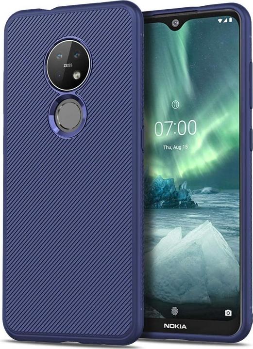 Produktbild Screenguard Nokia 7.2 Silicone Case Anti-Fall TPU Hülle