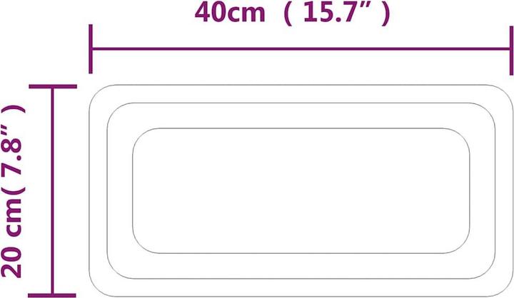 Immagine prodotto vidaXL Kimberly (90 x 40 cm)