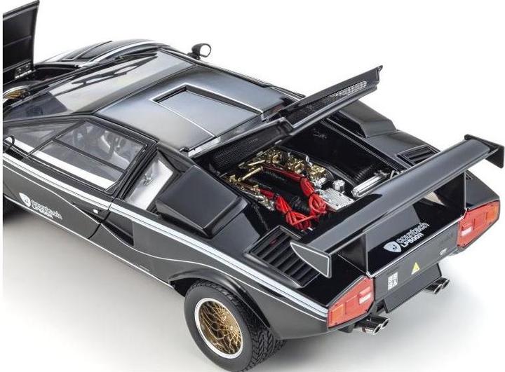 Produktbild Kyosho Lamborghini Countach LP500R Schwarz / Weiss, 1:18