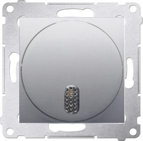 Immagine prodotto Kontakt Simon Campanello Elettronico 230V Argento Opaco (DDS1.01