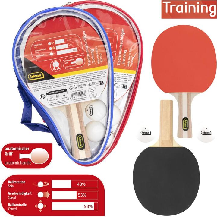 Produktbild Idena Tischtennis-Set Training 5teilig