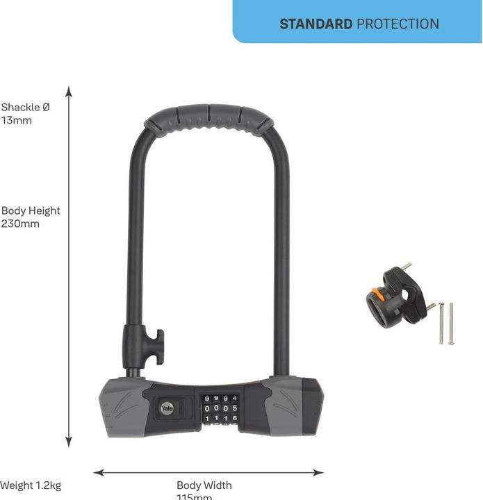 Produktbild Yale Standard Security Bike Lock