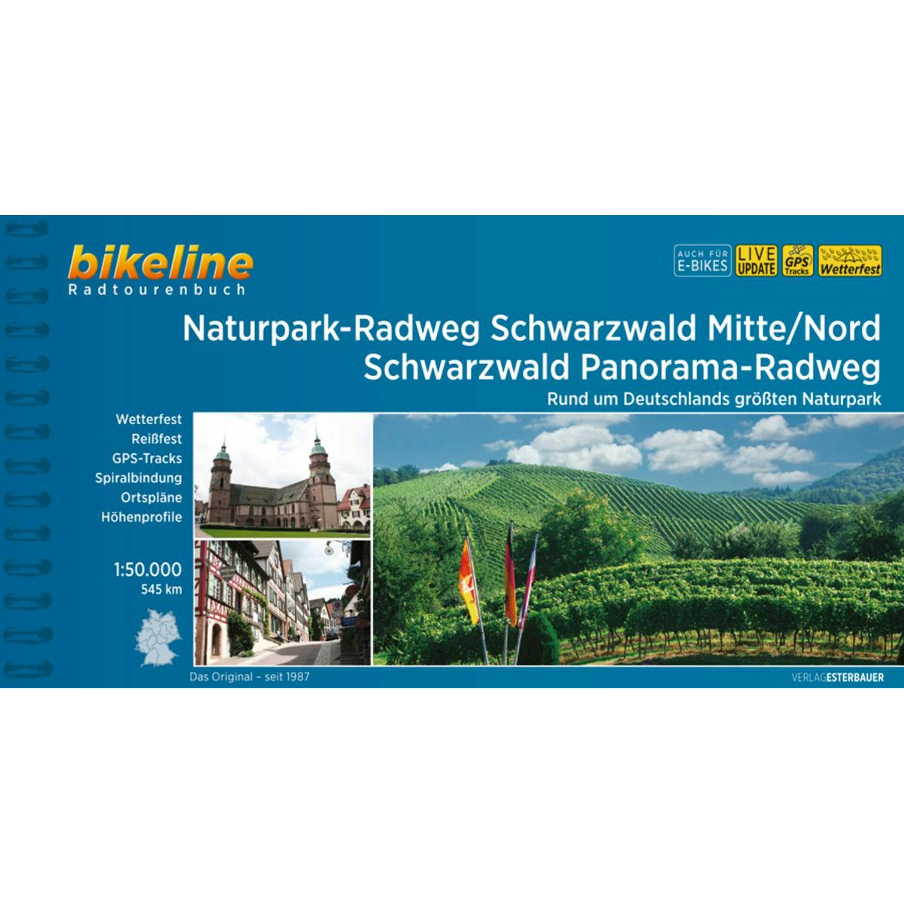 Naturpark-Radweg Schwarzwald Mitte/Nord • Schwarzwald Panorama-Radweg, Ratgeber von Esterbauer Verlag